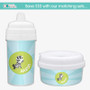 Cute Baby Zebra Sippy Cup for 2 Year Old