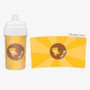 Cute Baby Cheetah Custom Sippy Cups