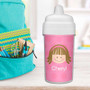Just Like Me Pink SIppy Cup for 1 Year Old