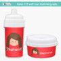 Just Like Me Personalized Toddler Sippy Cups