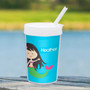 Cute Mermaid Personalized Kids Cups