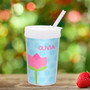 Cute Tulip Personalized Kids Cups