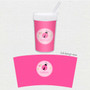 Sweet Pink Lady Bug Toddler Cup