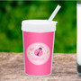 Sweet Pink Lady Bug Custom Kids Cups