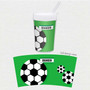 Soccer Fan Green Toddler Cup