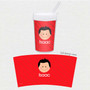 Just Like Me Boy Red Toddler Cup