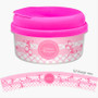 My Ballerina Shoes Snack Bowls With Lids