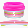 Sweet Lines Personalized Snack Bowls