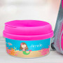 Sweet Mermaid Brunette Customized Snack Bowl