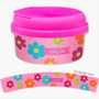 Shiny Bold Flowers Toddler Snack Bowl