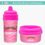 Little Miss Mustache Snack Bowl