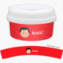 Just Like Me Boy Red Snack Bowl