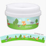 Cute Animals In The Forest Snack Bowl