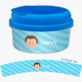 Just Like Me Boy Light Blue Snack Bowl