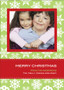 Snowflake Wallpaper Christmas Photo Cards