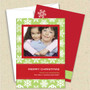 Snowflake Wallpaper Christmas Photo Cards