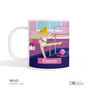 Cute Gymnast Girl Kids Bowl
