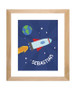 Rocket on the Sky Kids Wall Art