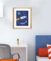 Rocket on the Sky Kids Wall Art