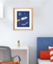 Rocket on the Sky Kids Wall Art