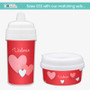 Many Hearts Custom Sippy Cup for Toddlers