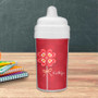 Lovely Heart Flower Customized Sippy Cups