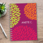 Pom Pom Flowers journal