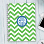 Chevron and Initials Writing Journal