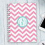 Chevron and Initials Writing Journal