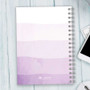 Watercolor waves journal