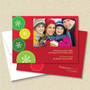 Front and back (optional) with white envelope