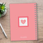 Rustic White Heart Journal