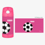 Soccer Ball Personalized Thermos For Kids