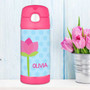 Cute Tulip Personalized Thermos For Kids