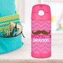 Little Miss Mustache Thermos Bottle