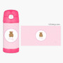 A Sweet Teddy Bear Thermos Bottle