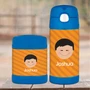 Just Like Me Boy Orange Thermos Bottle