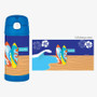 Surf the Waves Blue Thermos Bottle