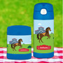 Cute Race Horse Thermos Bottle