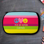 Peace Love And Happiness Personalized Pencil Case For Kids