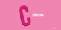 Double Initial Pink Thermos Bottle