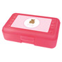 pink teddy bear pencil box for kids