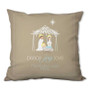 Wishful Nativity Personalized Pillow