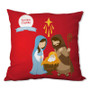 La Tradicion de el Nacimiento Personalized Pillow
