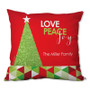 A Glitter Tree Personalized Pillow