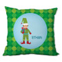 Cute Elf (Boy) Personalized Pillow