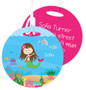 Sweet Brunette Mermaid Kids Bag Tags