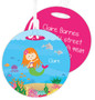 Sweet Red Hair Mermaid Kids Bag Tags