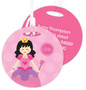Cute Asian Princess Kids Luggage Tags