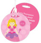 Cute Blonde Princess Kids Luggage Tags